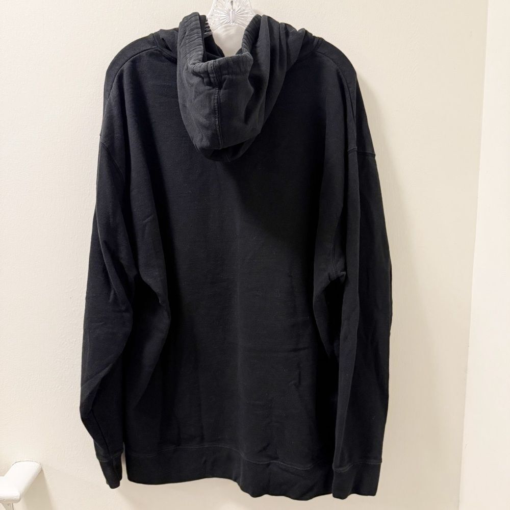 ASK GOD Black Hoodie Sweatshirt - Picture 2 of 3